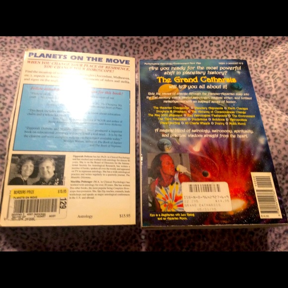 Lot 2 books:grand catharsis/Planets on move astrology Ken Kalb/Astro cartography - Picture 2 of 4